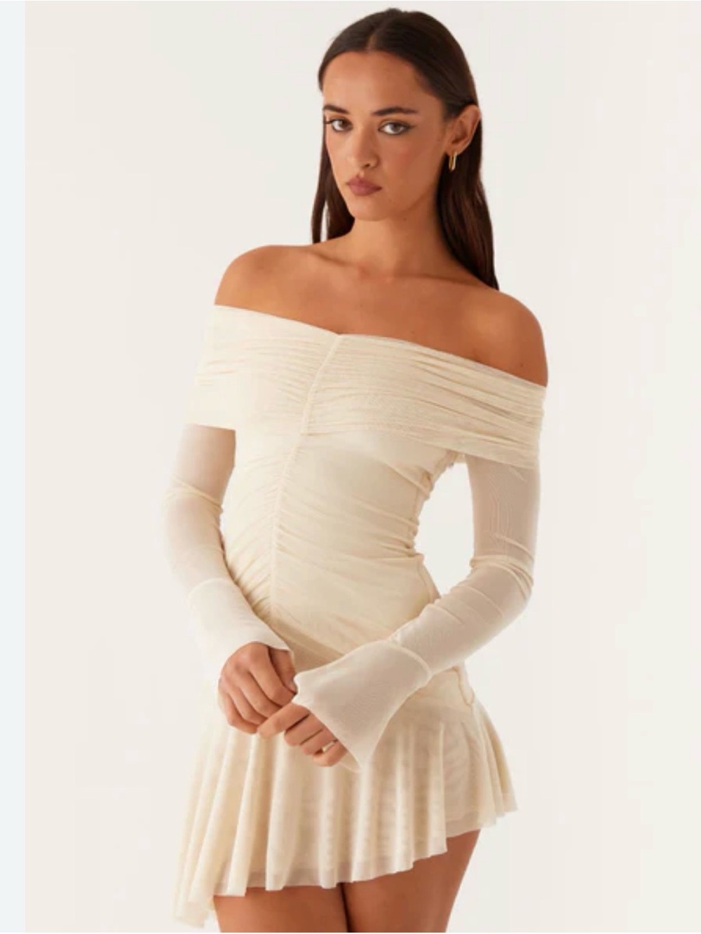 Peppermayo minidress off-the- shoulder